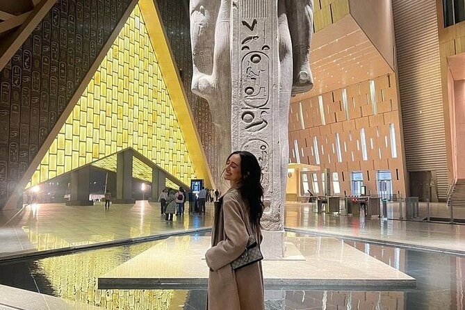 Private Giza Pyramids, Sphinx, Grand Egyptian Museum & Khan el-Khalili Bazaar