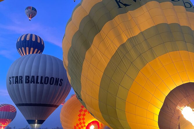 Hot Air Balloon Ride Over Luxor with Hotel Transfers